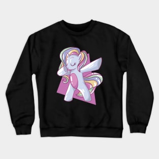 RAINBOW UNICORN dabbing colorful birthday gift Crewneck Sweatshirt